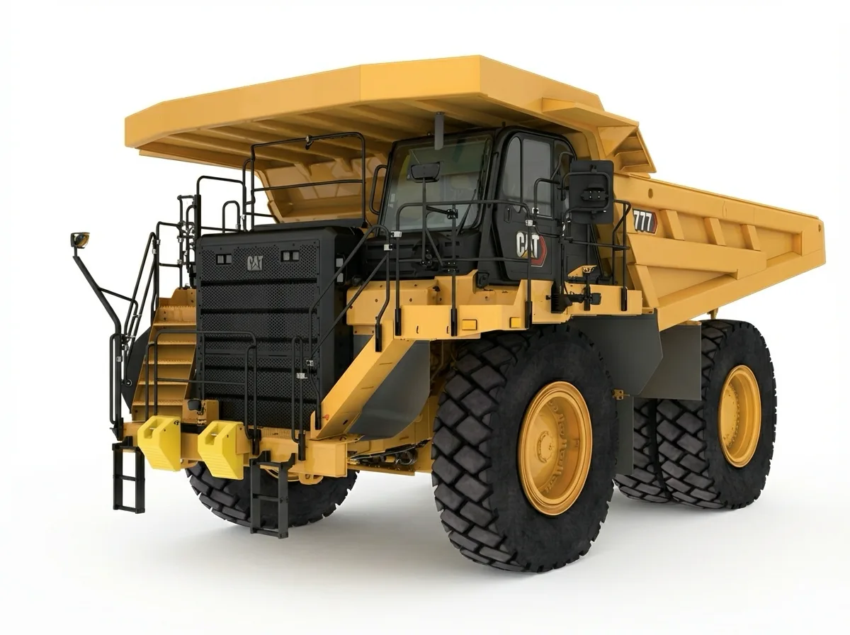 Haul truck exterior